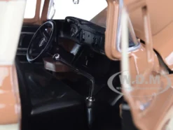 1958 Chevrolet Apache Fleetside Pickup Truck Brown and Beige 1/24 Diecast Model Car Motormax 79311