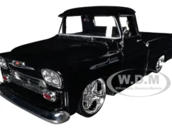 1958 Chevrolet Apache Fleetside Pickup Black 