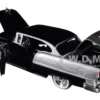 1955 Chevrolet Bel Air Black Silver 1/24 Diecast Model Car Motormax 73229