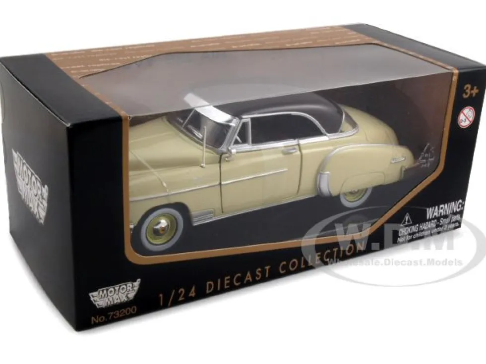 1950 Chevrolet Bel Air Cream 1/24 Diecast Model Car Motormax 73268