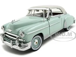 1950 Chevrolet Bel Air Green 1/24 Diecast Model Car Motormax 73268