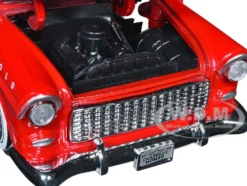 1955 Chevrolet Bel Air Nomad Red White Top Coca-Cola 1/24 Diecast Model Car Motor City Classics 424057