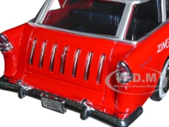 1955 Chevrolet Bel Air Nomad Red White Top Coca-Cola 1/24 Diecast Model Car Motor City Classics 424057