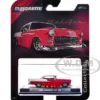 1955 Chevrolet Bel Air Red and White "Collection" Series 1/64 Diecast Model Car by Majorette