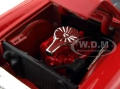 1957 Chevrolet Bel Air Red 1/24 Diecast Model Car Motormax 73228