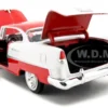 1955 Chevrolet Bel Air Red 1/24 Diecast Model Car Motormax 73229