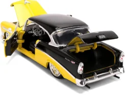 1956 Chevrolet Bel Air Yellow and Black 