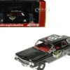 1961 Chevrolet Biscayne "Ohio State Highway Patrol" Black with Red Interior Limited Edition to 150 pieces Worldwide 1/43 Model Car by Goldvarg Collection