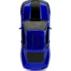 2010 Chevrolet Camaro Candy Blue with Black Hood Bigtime Muscle Series 1/24 Diecast Model Car Jada 34209