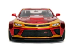 2016 Chevrolet Camaro Iron Man Diecast Figure Marvel Series 1/24 Diecast Model Car Jada 99724