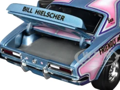 1967 Chevrolet Camaro "Mr. Bardahl Drag Car" Blue Metallic with Red and White Graphics Limited Edition to 312 pieces Worldwide 1/18 Diecast Model Car by ACME