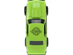 1967 Chevrolet Camaro Offroad Bright Green Matt Black Dirty Version Raphael Diecast Figure Teenage Mutant Ninja Turtles Hollywood Rides Series 1/24 Diecast Model Car Jada 33386
