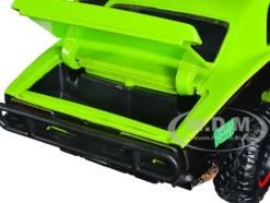 1967 Chevrolet Camaro Offroad Bright Green Matt Black Dirty Version Raphael Diecast Figure Teenage Mutant Ninja Turtles Hollywood Rides Series 1/24 Diecast Model Car Jada 33386