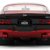 1971 Chevrolet Camaro #71 Red Metallic with Black Stripes "Bigtime Muscle" Series 1/24 Diecast Model Car by Jada