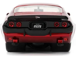 1971 Chevrolet Camaro #71 Red Metallic with Black Stripes "Bigtime Muscle" Series 1/24 Diecast Model Car by Jada