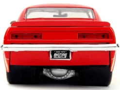 1969 Chevrolet Camaro Red with Graphics BigTime Muscle Series 1/24 Diecast Model Car Jada 35029