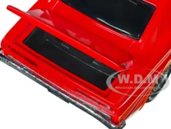 1969 Chevrolet Camaro Red with Graphics BigTime Muscle Series 1/24 Diecast Model Car Jada 35029