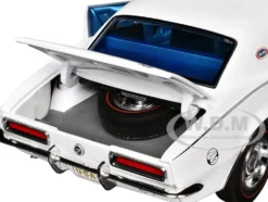 1967 Chevrolet Camaro RS/SS "Car Craft Test Car" White Limited Edition to 180 pieces Worldwide 1/18 Diecast Model Car by ACME