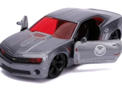 2010 Chevrolet Camaro Silver War Machine Avengers Marvel Series 1/32 Diecast Model Car Jada 31844