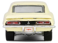 1969 Chevrolet Camaro SS 396 Butternut Yellow with Black Stripes 