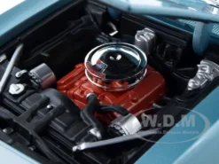 1967 Chevrolet Camaro SS 396 Convertible Turquoise 1/18 Diecast Model Car Maisto 31684