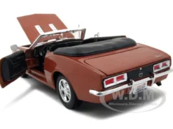 1968 Chevrolet Camaro SS 396 Convertible Bronze 1/24 Diecast Model Car Maisto 31257