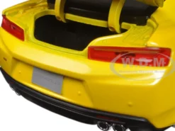 2016 Chevrolet Camaro SS Yellow 1/18 Diecast Model Car Maisto 31689