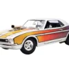 1968 Chevrolet Camaro "Street Machines" Silver Metallic with Graphics Limited Edition to 300 pieces Worldwide 1/18 Diecast Model Car by ACME