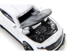 Chevrolet Camaro White with Black Hood Diecast Model Car Siku 1538