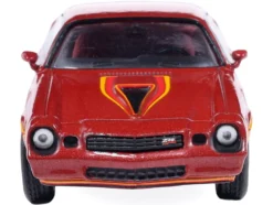 1978 Chevrolet Camaro Z28 Carmine Red Metallic with Red Interior 1/64 Diecast Model Car by IXO Models