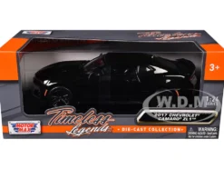 2017 Chevrolet Camaro ZL1 Black 1/24 Diecast Car Model Motormax 79351