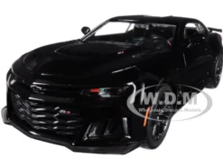 2017 Chevrolet Camaro ZL1 Black 1/24 Diecast Car Model Motormax 79351
