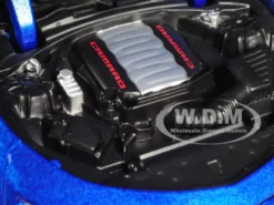 2017 Chevrolet Camaro ZL1 Blue 1/24 Diecast Model Car Maisto 31512