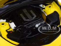 Chevrolet Camaro ZL1 Bright Yellow 1/18 Model Car Autoart 71205