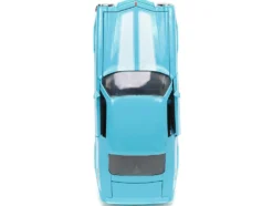 1971 Chevrolet Camaro Z/28 Light Blue White Stripes Bigtime Muscle Series 1/24 Diecast Model Car Jada 34201