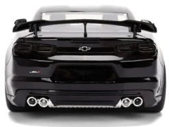 2024 Chevrolet Camaro ZL1 1LE Black "Fast X" (2023) Movie "Fast & Furious 25th Anniversary" Series 1/24 Diecast Model Car by Jada
