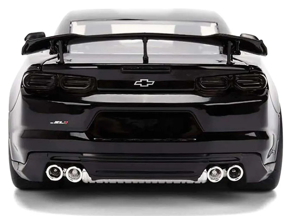 2024 Chevrolet Camaro ZL1 1LE Black "Fast X" (2023) Movie "Fast & Furious 25th Anniversary" Series 1/24 Diecast Model Car by Jada
