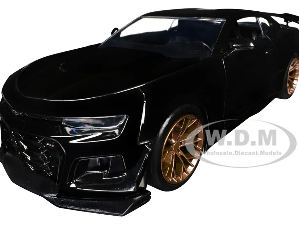 2024 Chevrolet Camaro ZL1 1LE Black "Fast X" (2023) Movie "Fast & Furious 25th Anniversary" Series 1/24 Diecast Model Car by Jada