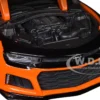 2017 Chevrolet Camaro ZL1 Orange Black Harley Davidson H-D Custom Series 1/24 Diecast Car Model Maisto 32271or