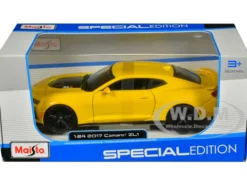 2017 Chevrolet Camaro ZL1 Yellow Metallic Special Edition 1/24 Diecast Model Car Maisto 31512y