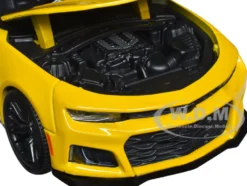 2017 Chevrolet Camaro ZL1 Yellow Metallic Special Edition 1/24 Diecast Model Car Maisto 31512y