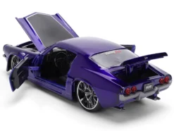1971 Chevrolet Camaro Z/28 Purple Metallic with Black Hood