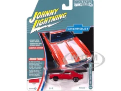 1969 Chevrolet Camaro Z28 Red with White Stripes and Interior