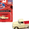 1955 Chevrolet Cameo Pickup Truck Ivory Red 1/87 HO Scale Model Car Classic Metal Works 30622