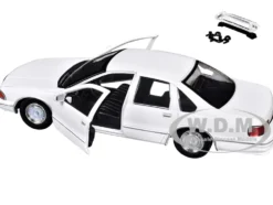 1993 Chevrolet Caprice Police Car Unmarked White 