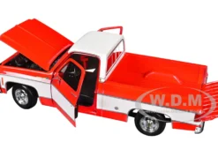 1974 Chevrolet C10 Cheyenne Super Pickup Truck Red and White 