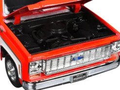 1974 Chevrolet C10 Cheyenne Super Pickup Truck Red and White 