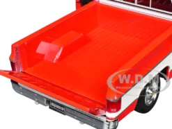1974 Chevrolet C10 Cheyenne Super Pickup Truck Red and White 