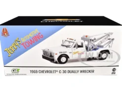 1969 Chevrolet C 30 Dually Wrecker Jerry s Towing Fall Guy Stuntman Association The Fall Guy 1981 1986 TV Series 1/18 Diecast Model Car Greenlight 13683