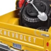 1966 Chevrolet C10 Fleetside Pickup Truck Off Road Yellow 1/24 Diecast Model Motormax 79131